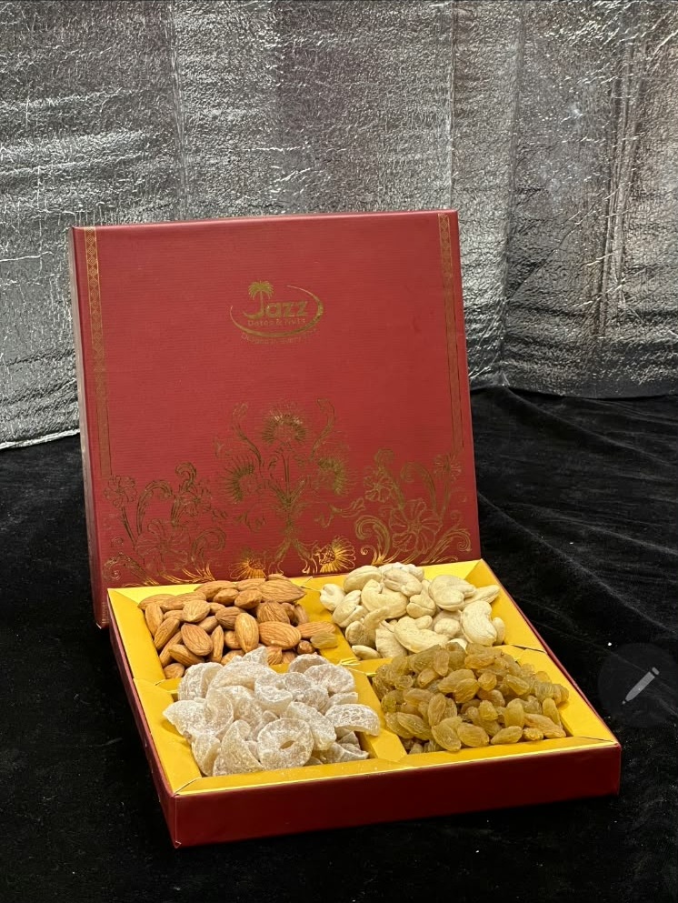 Jazz Gold-Embossed Crimson Box