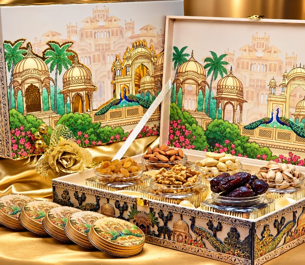 Royal Peacock Palace Trunk